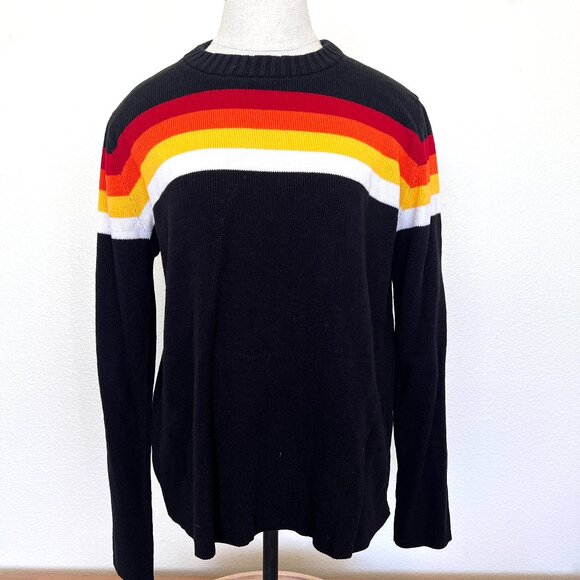 Retro 80's Pullover Ski Style Sweater - Size Medium - Unisex - Picture 1 of 7